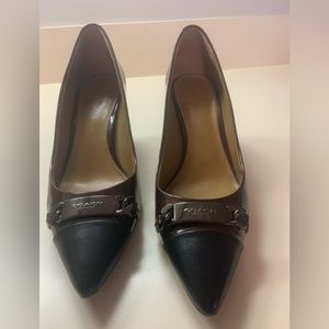 Coach patent pearl-nap